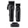 BaBylissPRO Lo-ProFX black clipper and trimmer with charging base on a white background