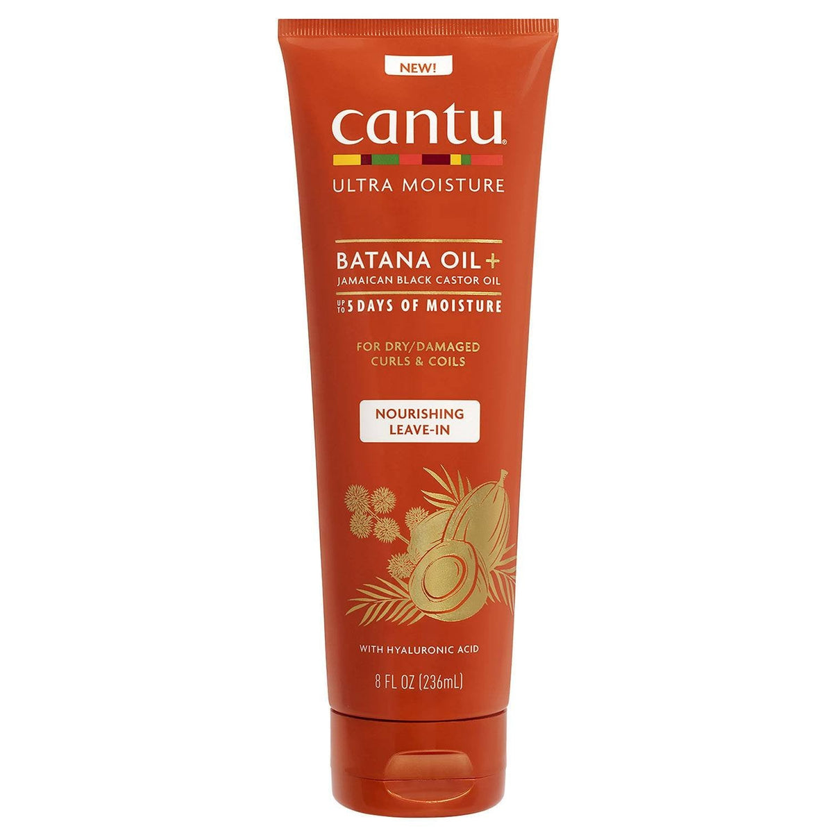 Cantu Batana Oil nourishing leave-in tube on a white background
