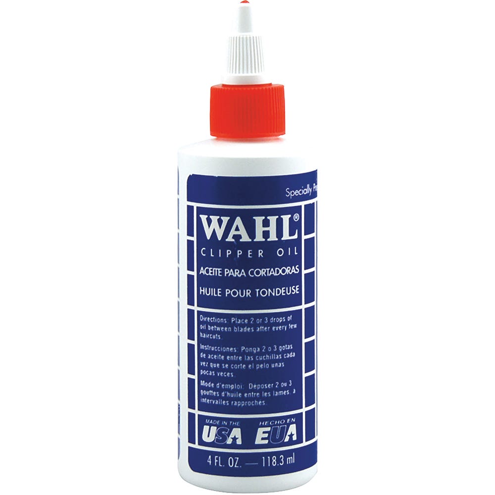 Wahl Clipper Oil bottle on a white background