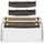BaBylissPRO FXRF2 silver double replacement foil with two black cutters on a white background