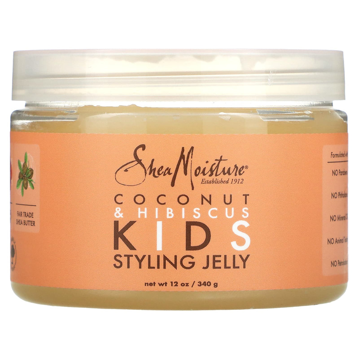SheaMoisture Kids Coconut and Hibiscus Styling Jelly 12 oz