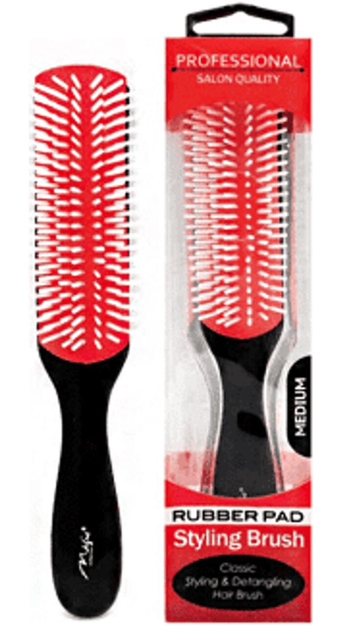 Rubber Pad Styling Brush Medium