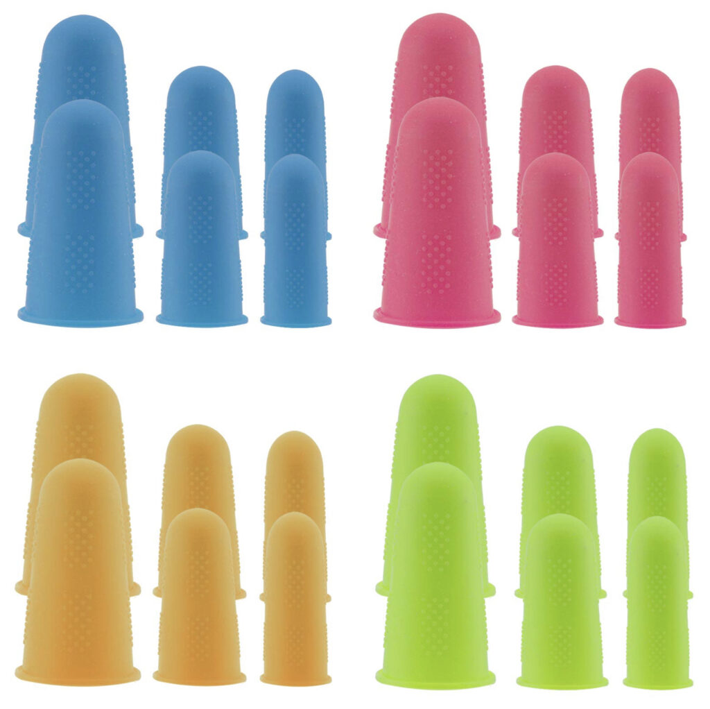Halo Rubber Finger Protectors 4pc