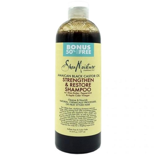 SheaMoisture Jamaican Black Castor Oil Shampoo 19.5 oz Bonus