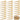 Single Prong Clips Gold 12ct
