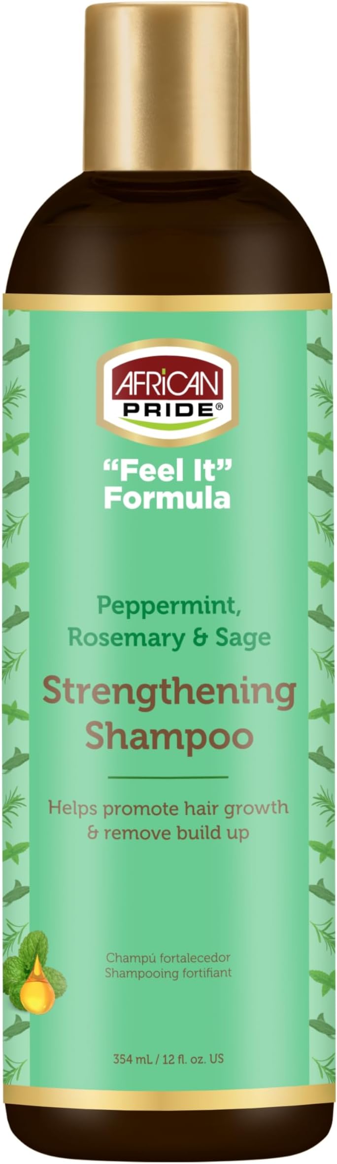 Feel It Formula Strengthening Shampoo 12 oz