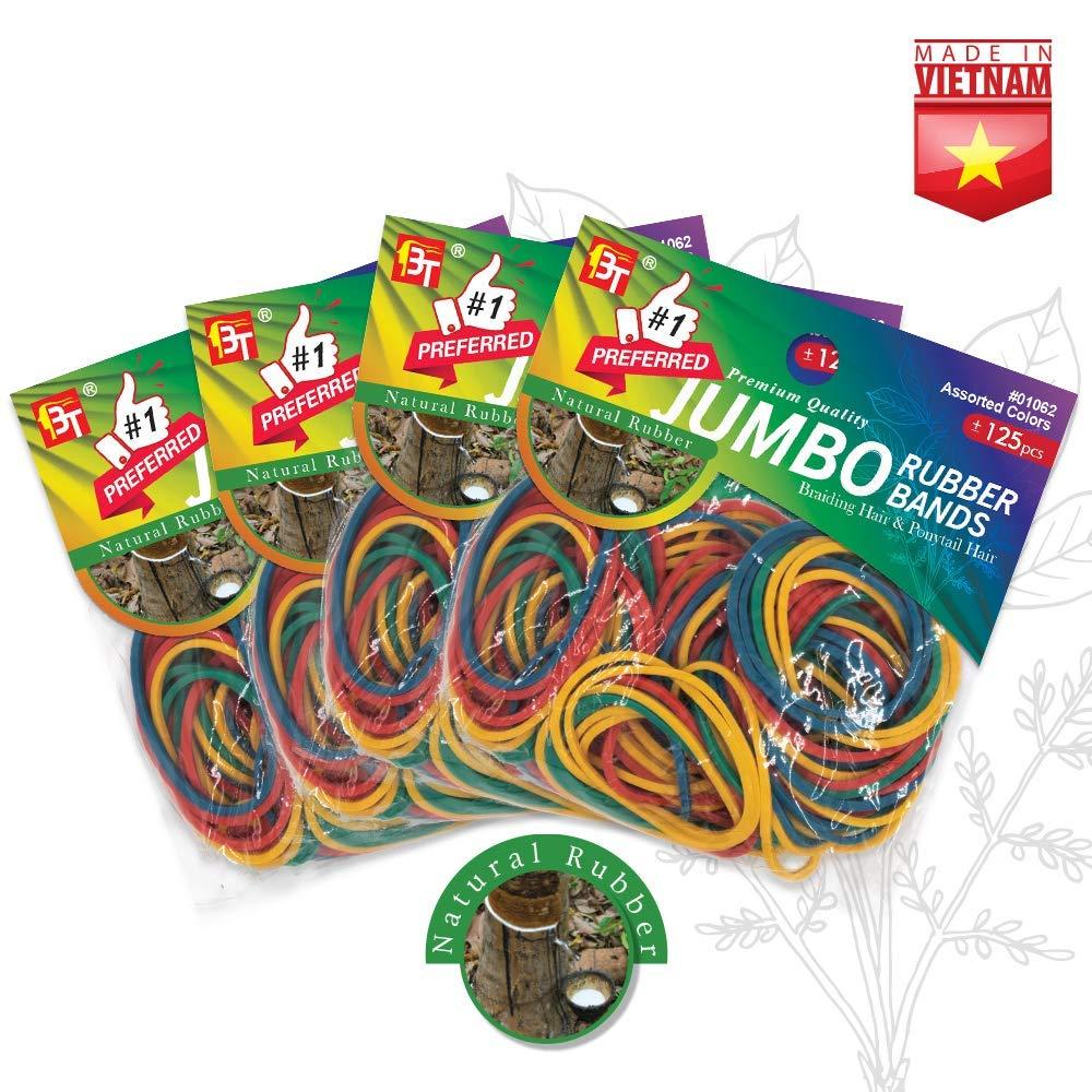 Rubber Band 125 Jumbo Assorted