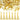 Single Prong Clips Gold 80ct