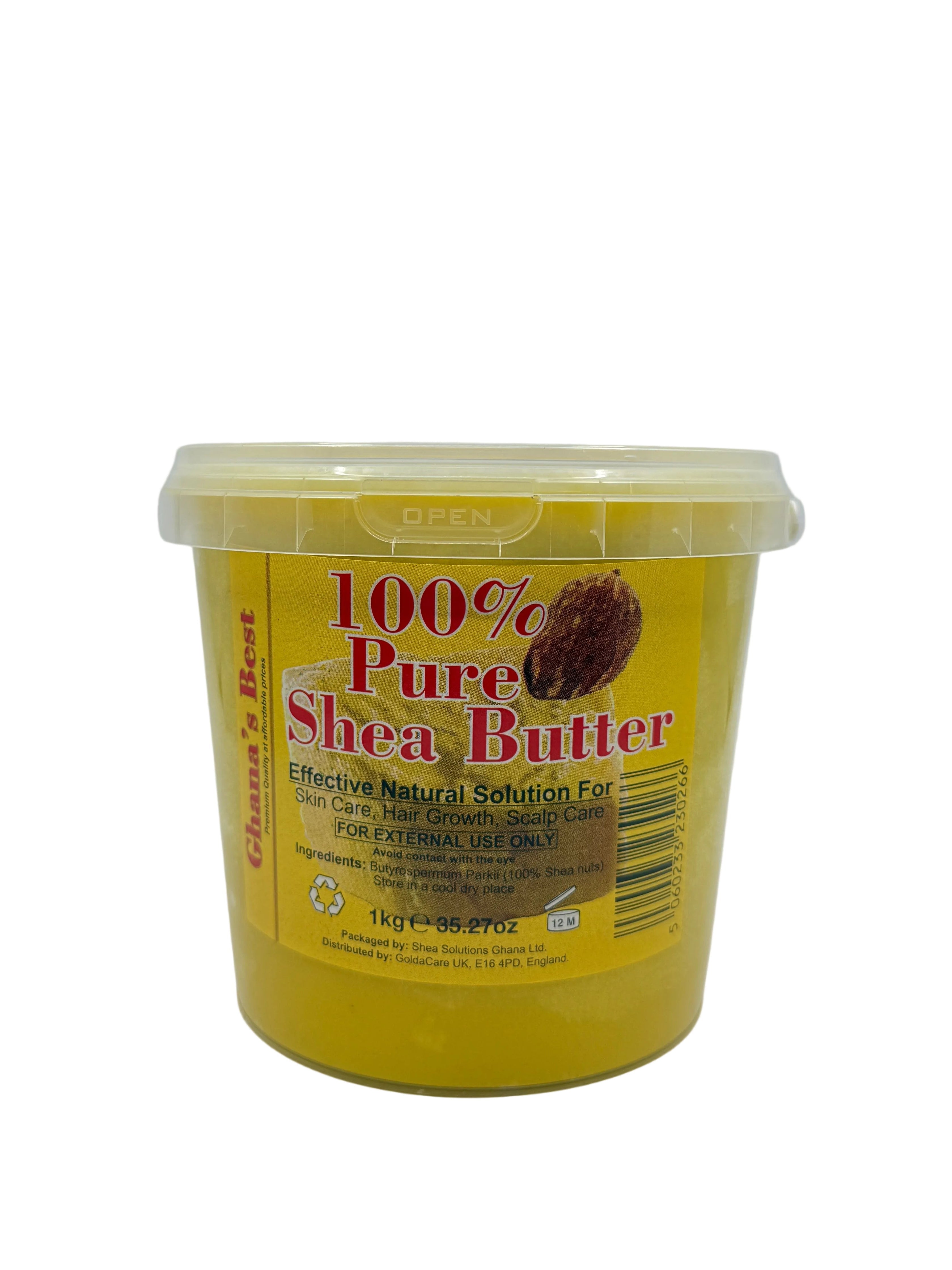 Ghana 100% Pure Shea Butter 10 oz
