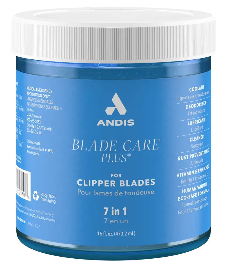Andis Disinfectant Blade Care Plus 7-in-1 Jar 16 Oz