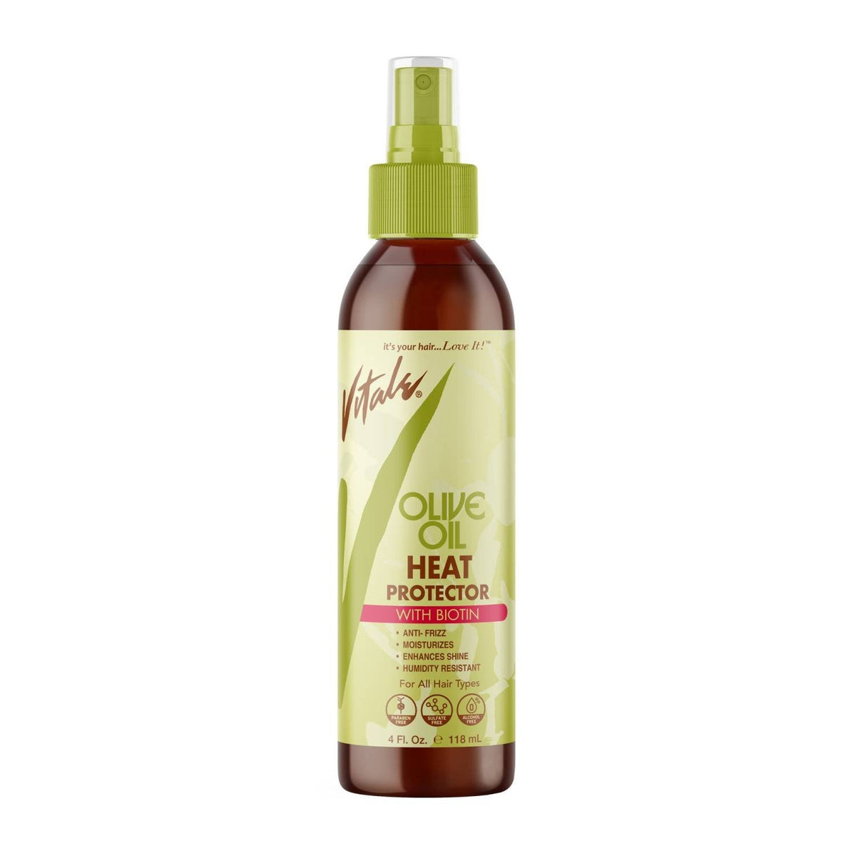 Vitale Olive Oil Heat Protector 4 oz