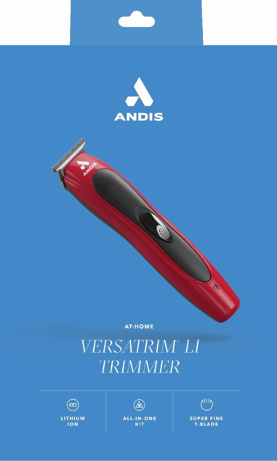 Andis At-Home Trimmer Versatrim Li 12 pcs