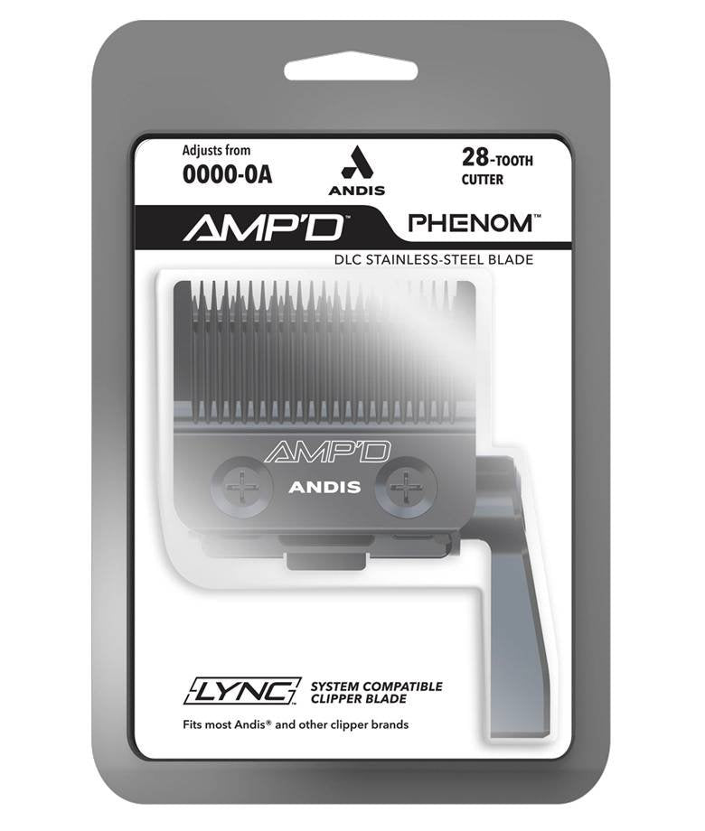 Andis Blade Lync Amp'd Black Phenom Clipper Blade 0000-0A