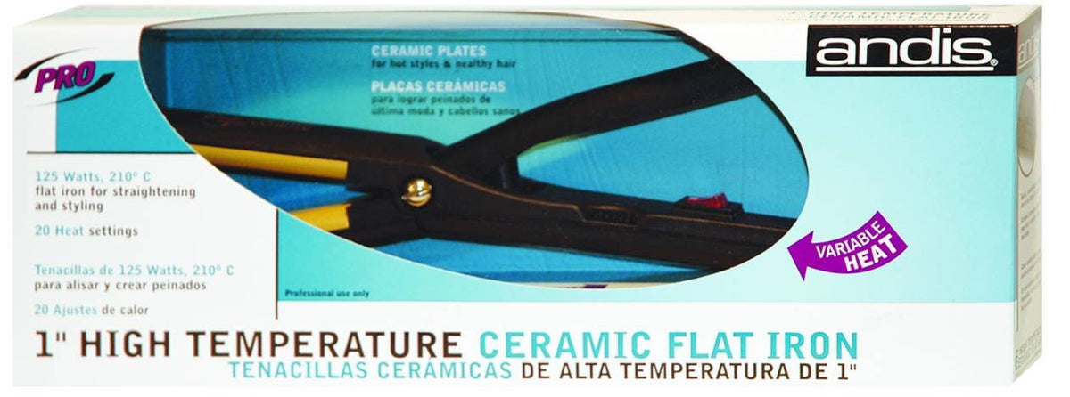Andis Flat Iron Gold Ceramic 1 in