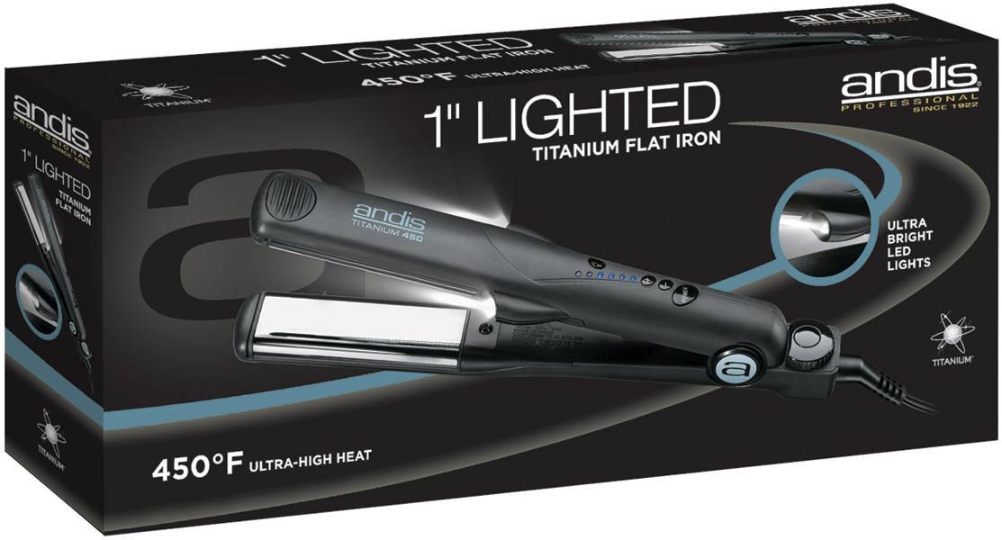 Andis Titan Flat Iron Lighted 1 in