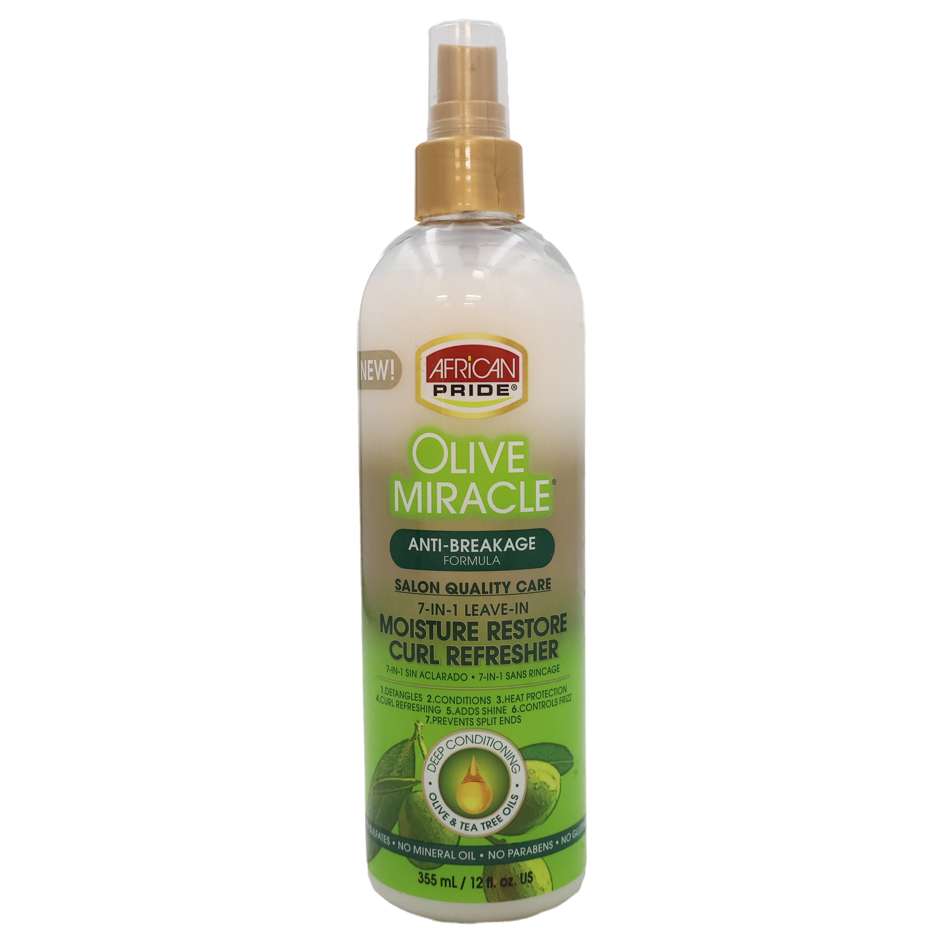 Moisture Miracle 7-in-1 Leave-In Curl Refresher 12 oz