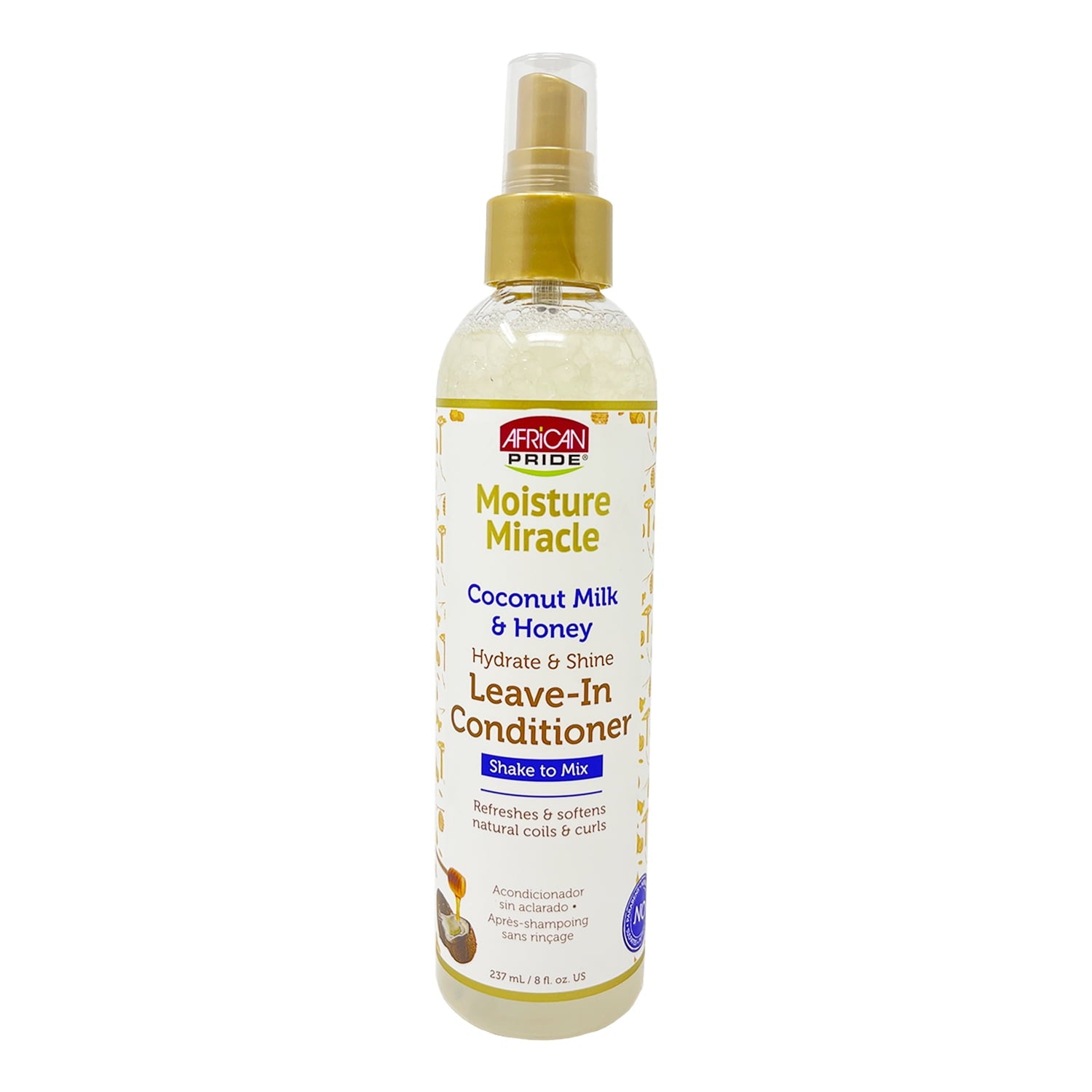 Moisture Miracle Coconut Milk & Honey Leave-In Conditioner Spray 8 oz