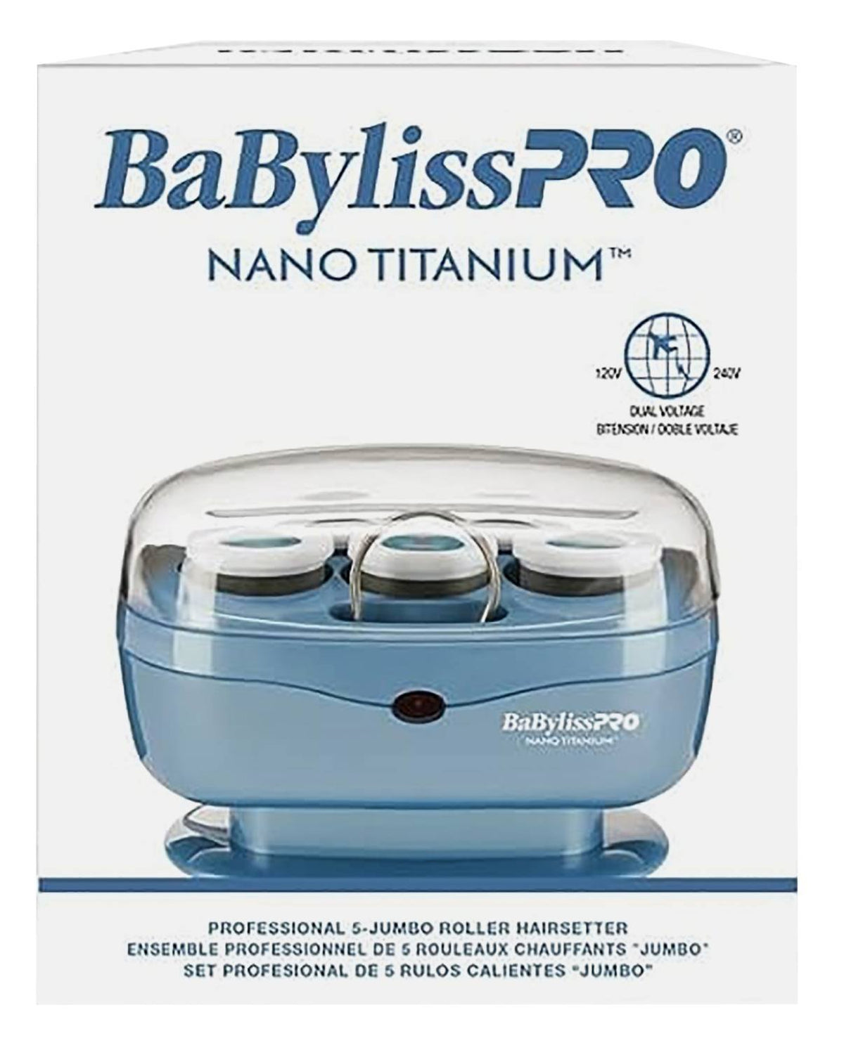 BaBylissPRO Nano Titanium Hairsetter Jumbo 5 pcs