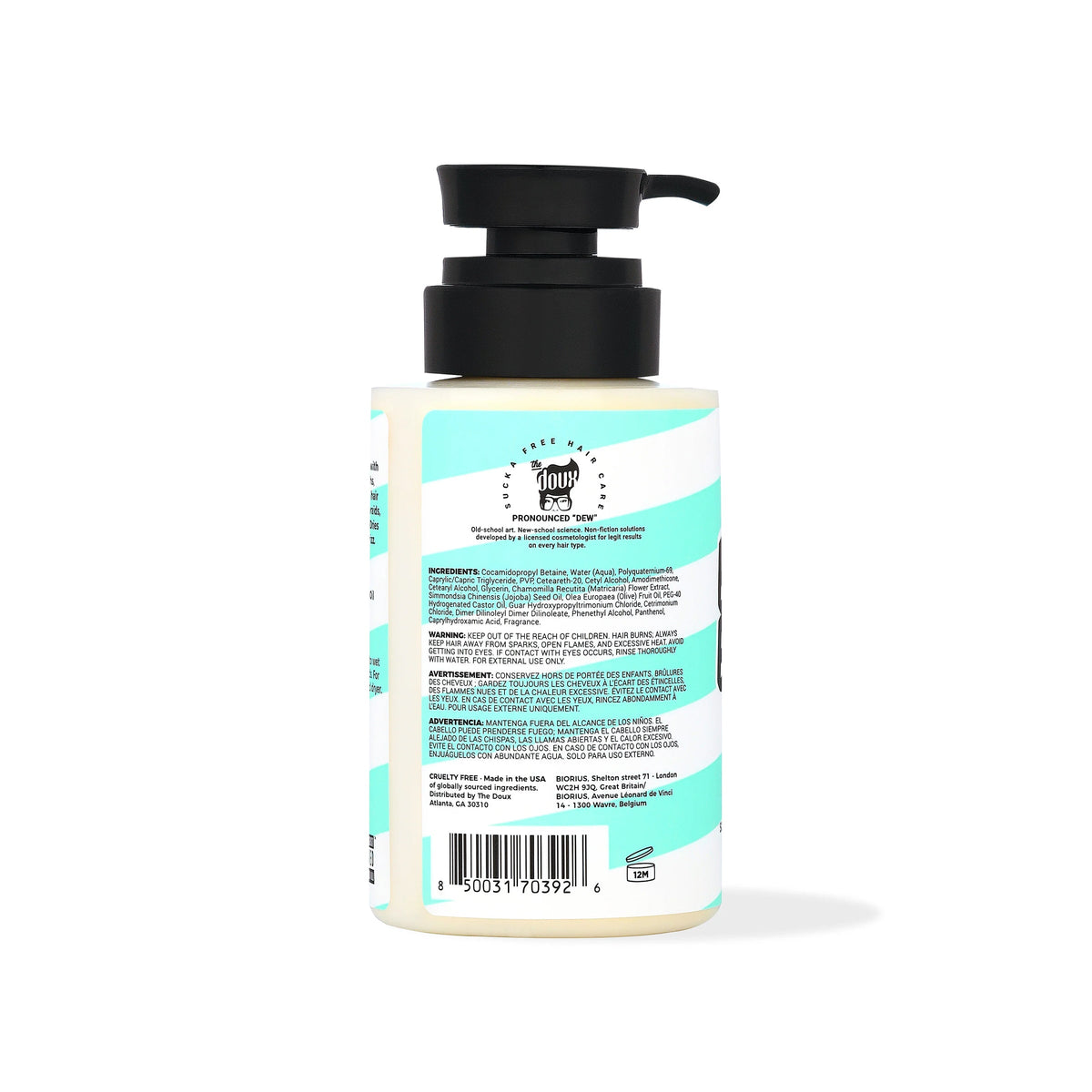 The Doux Bonita Bubble Balm Foaming Pomade 8 oz