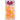 Beauty Collection Round Bead 14mm 2-Tone Neon Orange