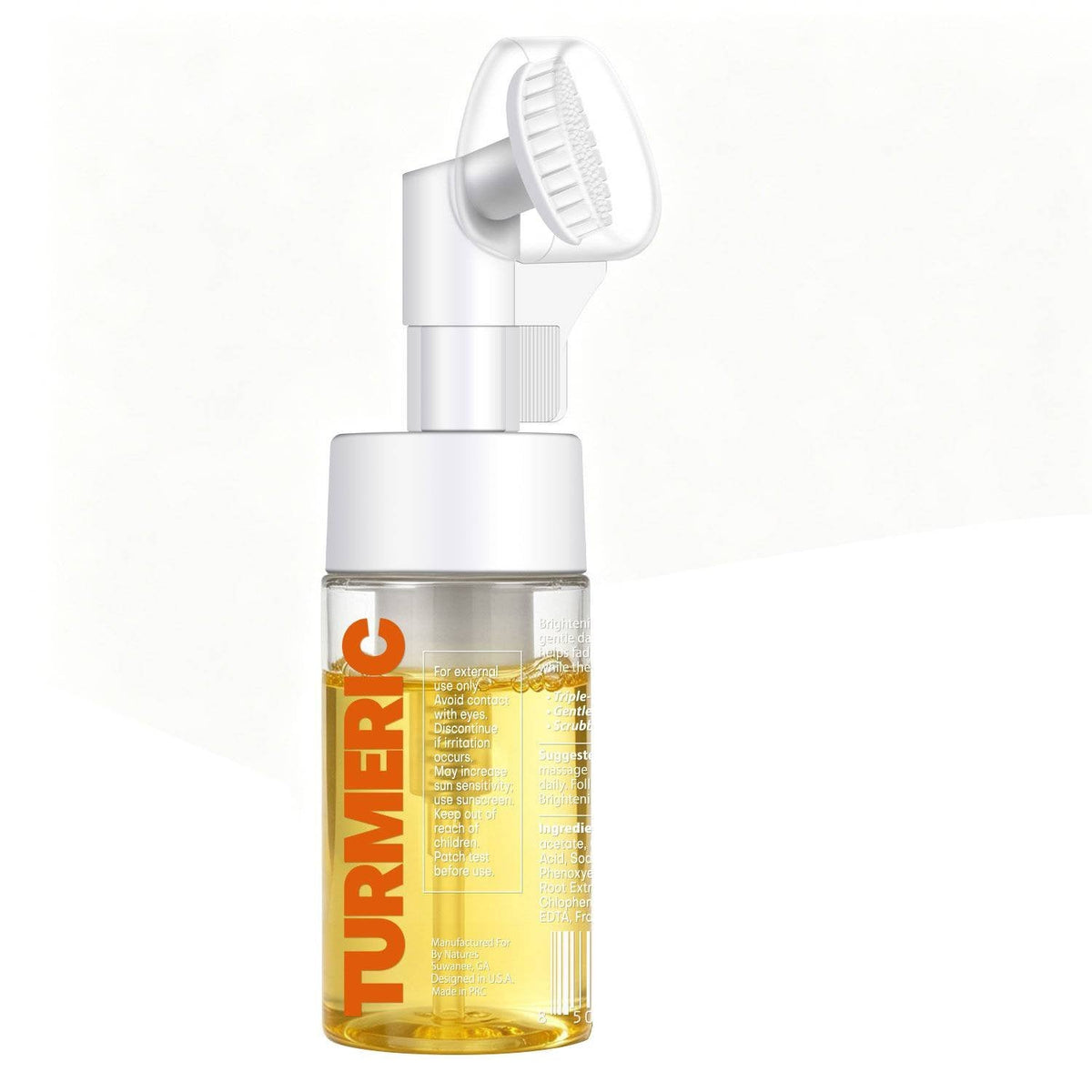 By Natures Turmeric Kojic Acid Foam Cleanser 3.53 oz