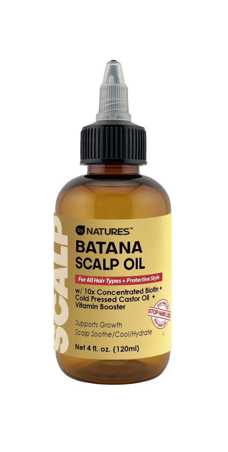 By Natures Batana Scalp Oil 4 oz