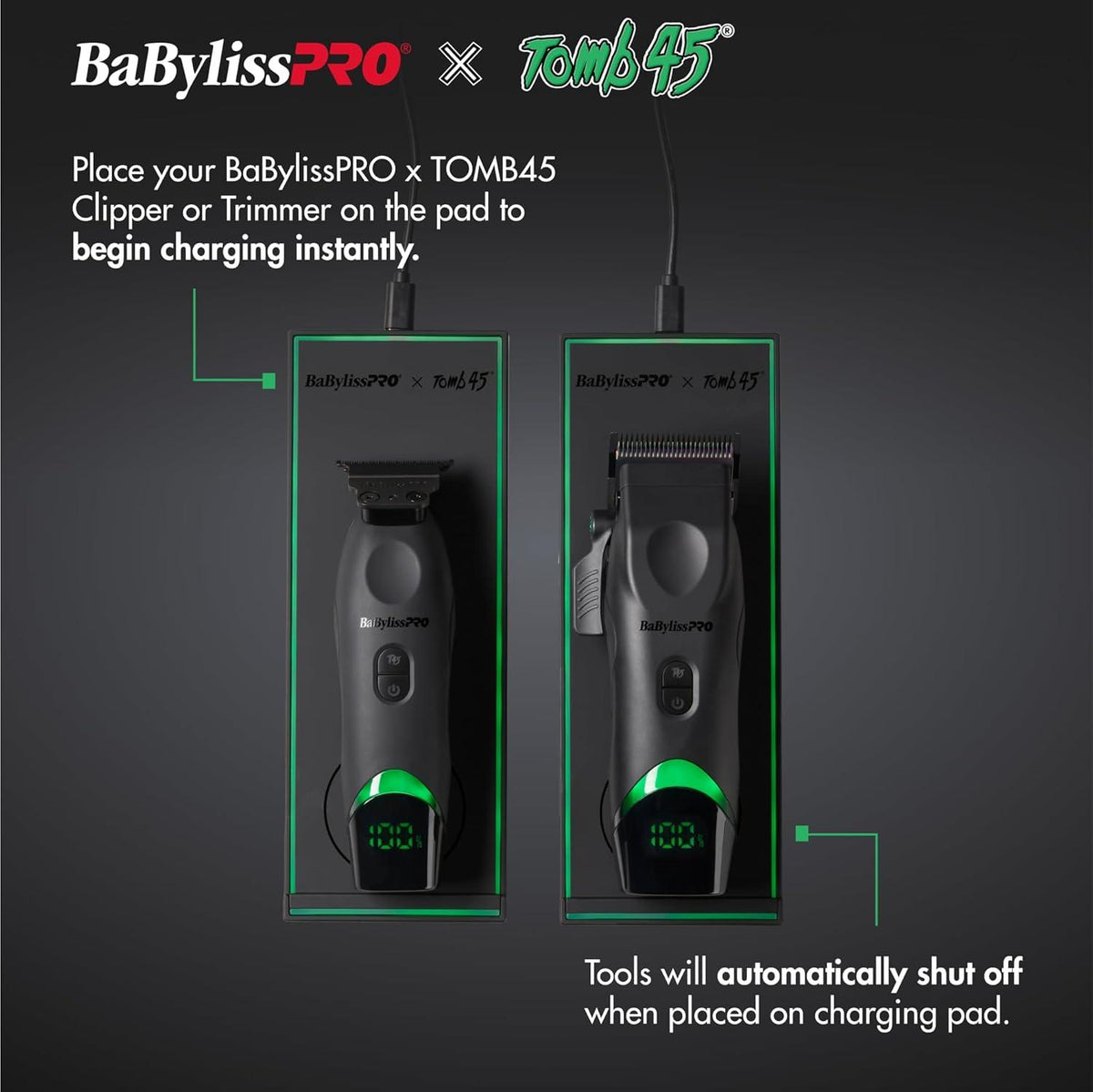 BaBylissPRO Charging Pad Tomb45 Wireless