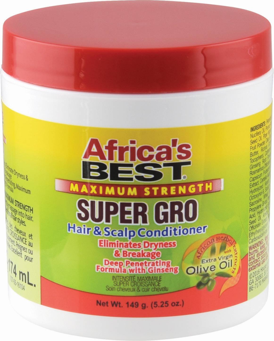 Africa's Best Super Gro Maximum Strength 5.25 oz