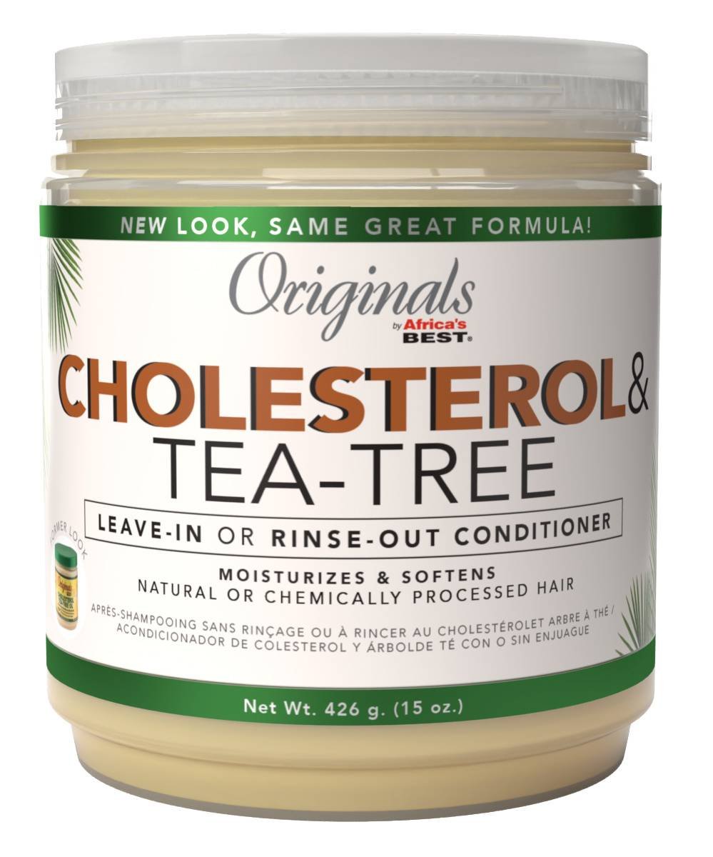 Africa's Best Originals Cholesterol & Tea-Tree Leave-In Conditioner 15 oz