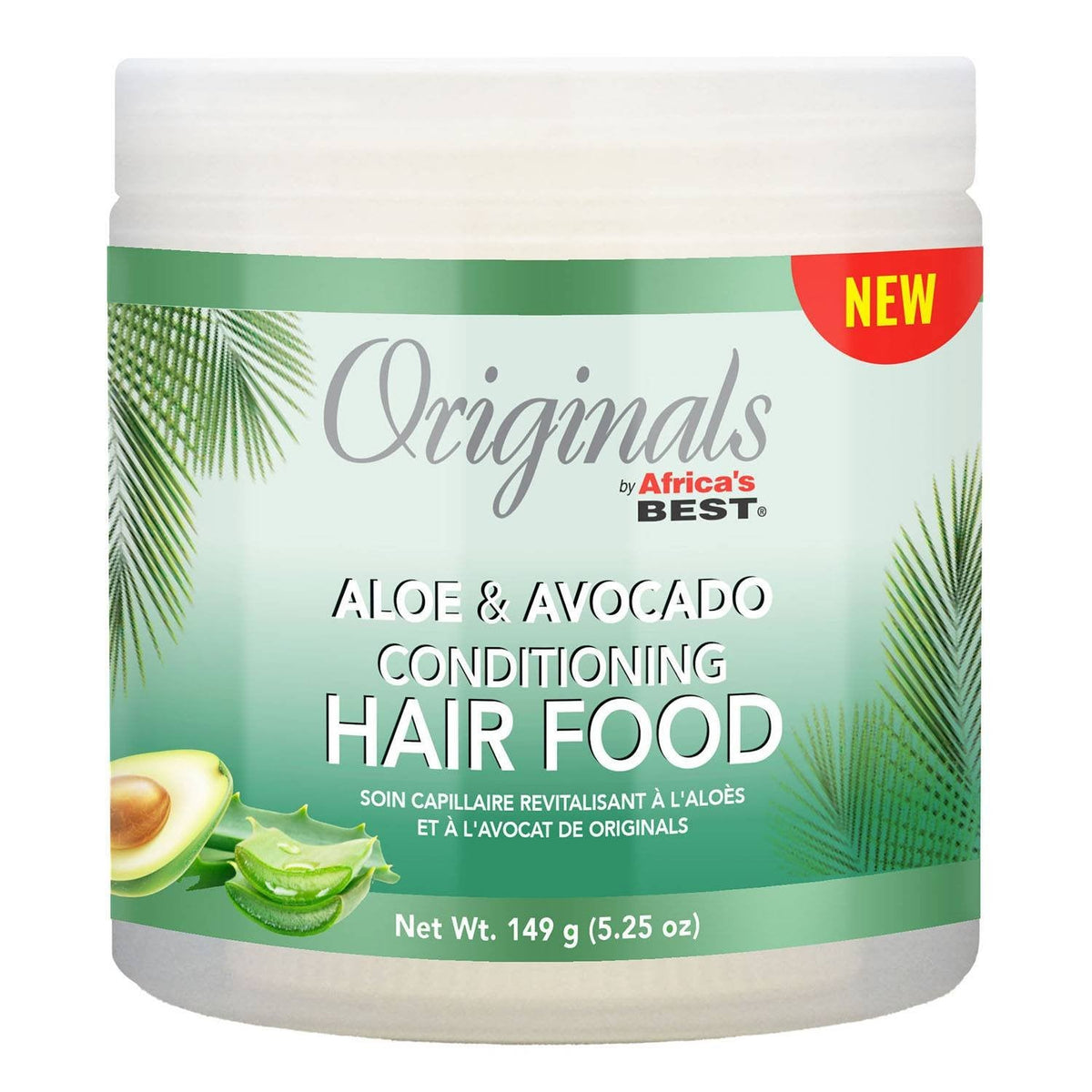 Africa's Best Originals Aloe & Avocado Hair Food 5.25 oz