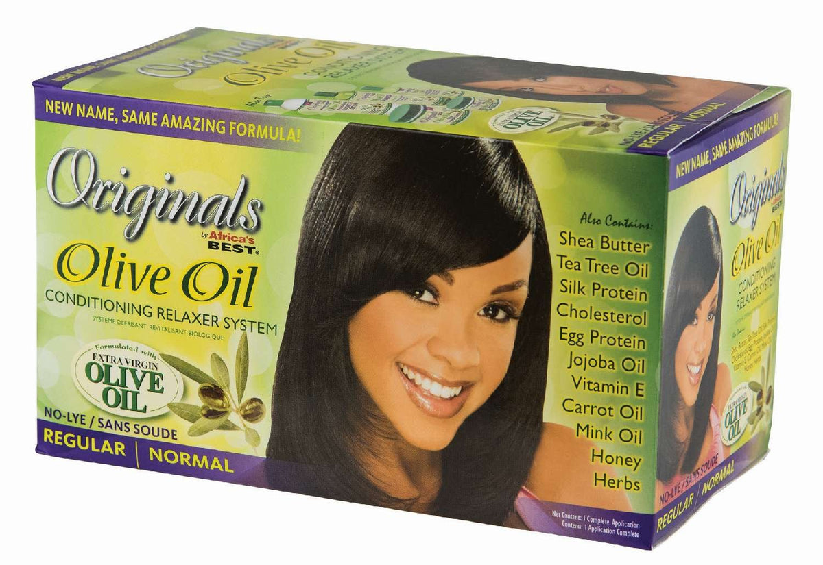 Africa's Best Originals Olive Oil Relaxer Kit Regular