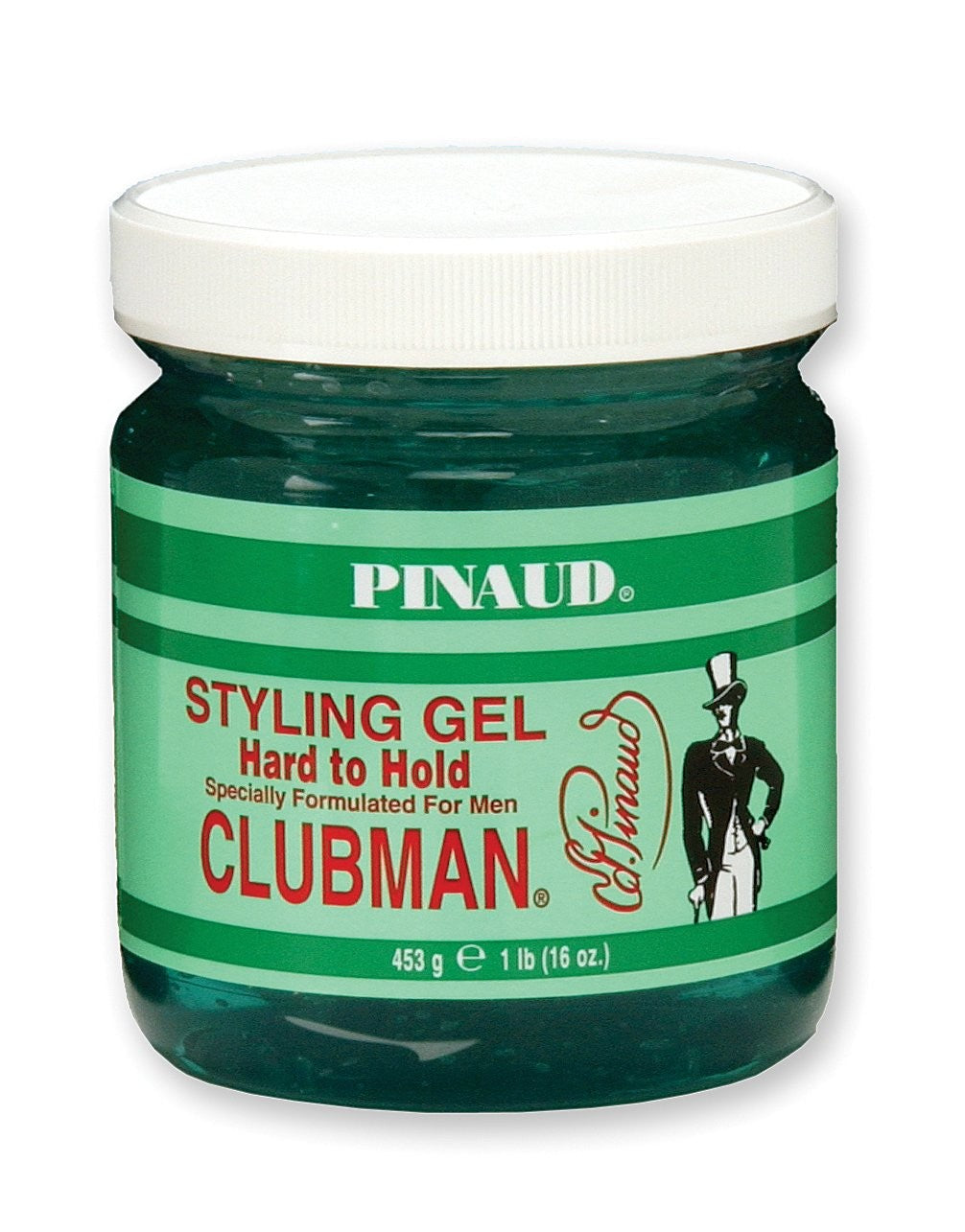 Clubman Hard To Hold Gel 16Oz 1J