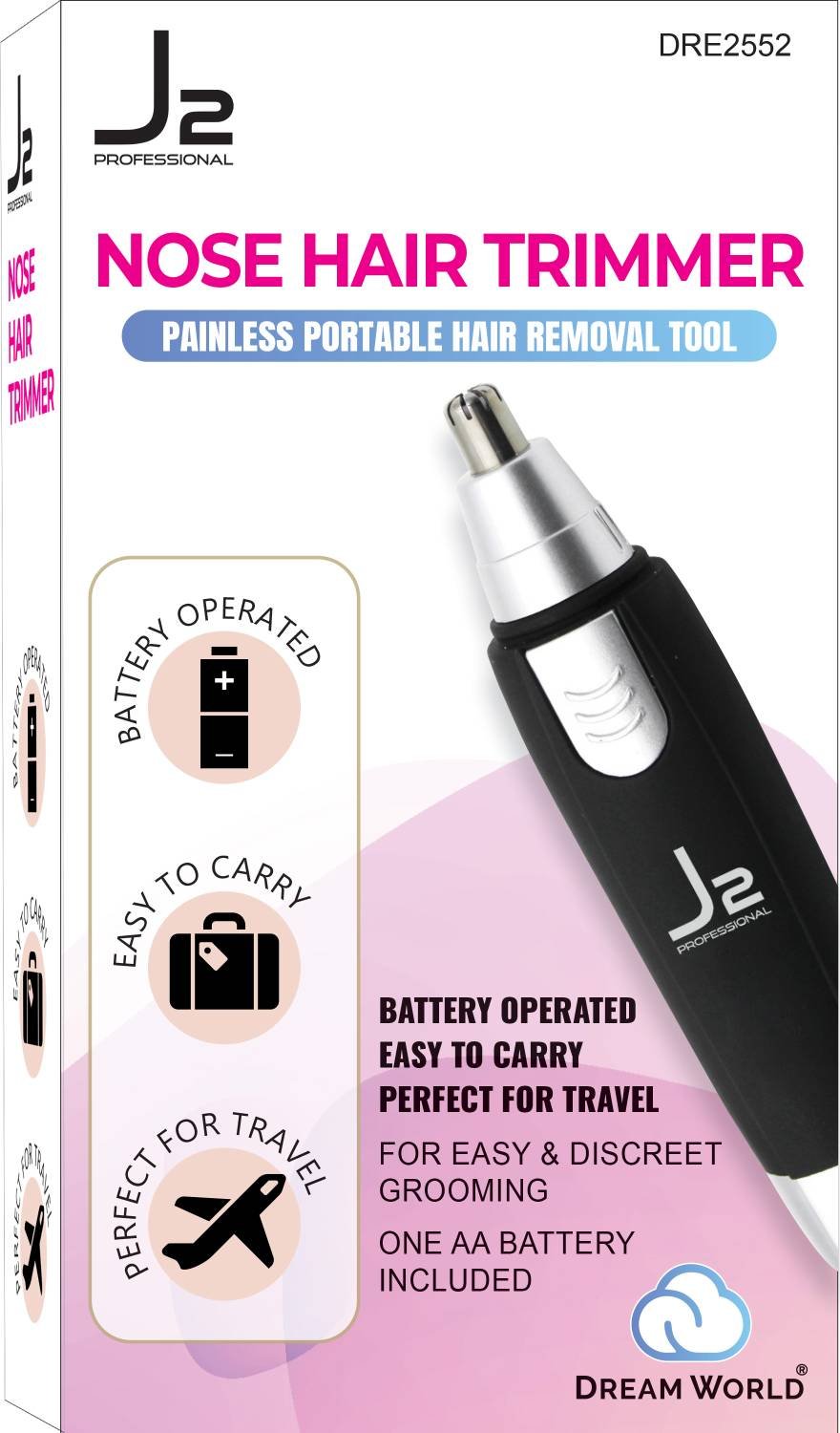 J2 Nose Hair Trimmer Battery