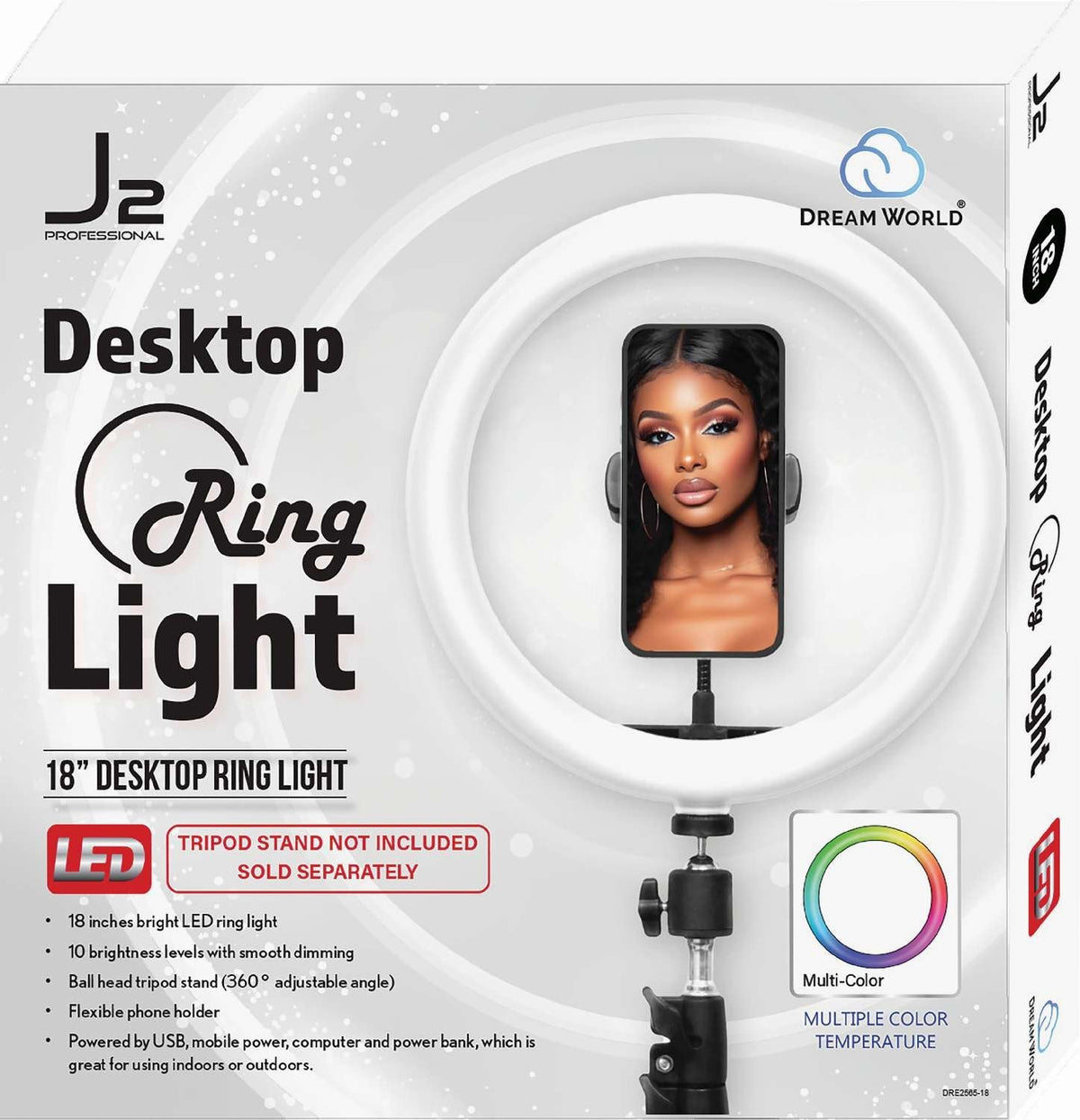 J2 Ring Light LED 18 inch Desktop