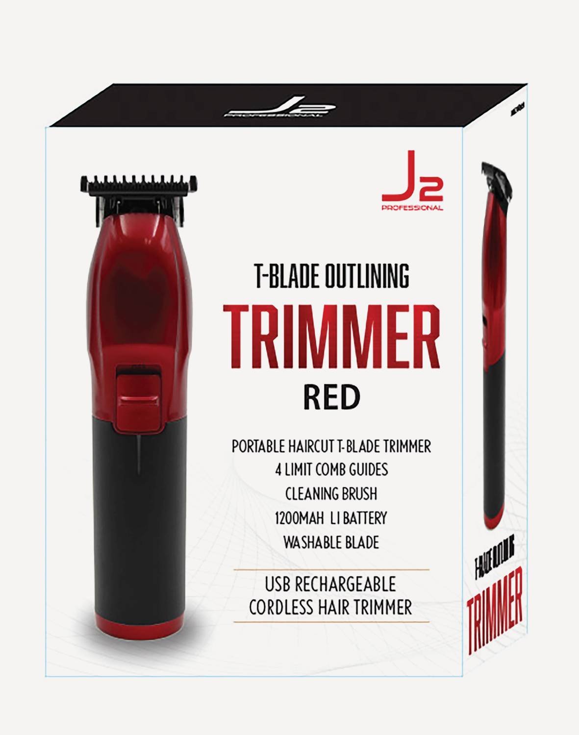 J2 Trimmer T-Blade Outlining Red