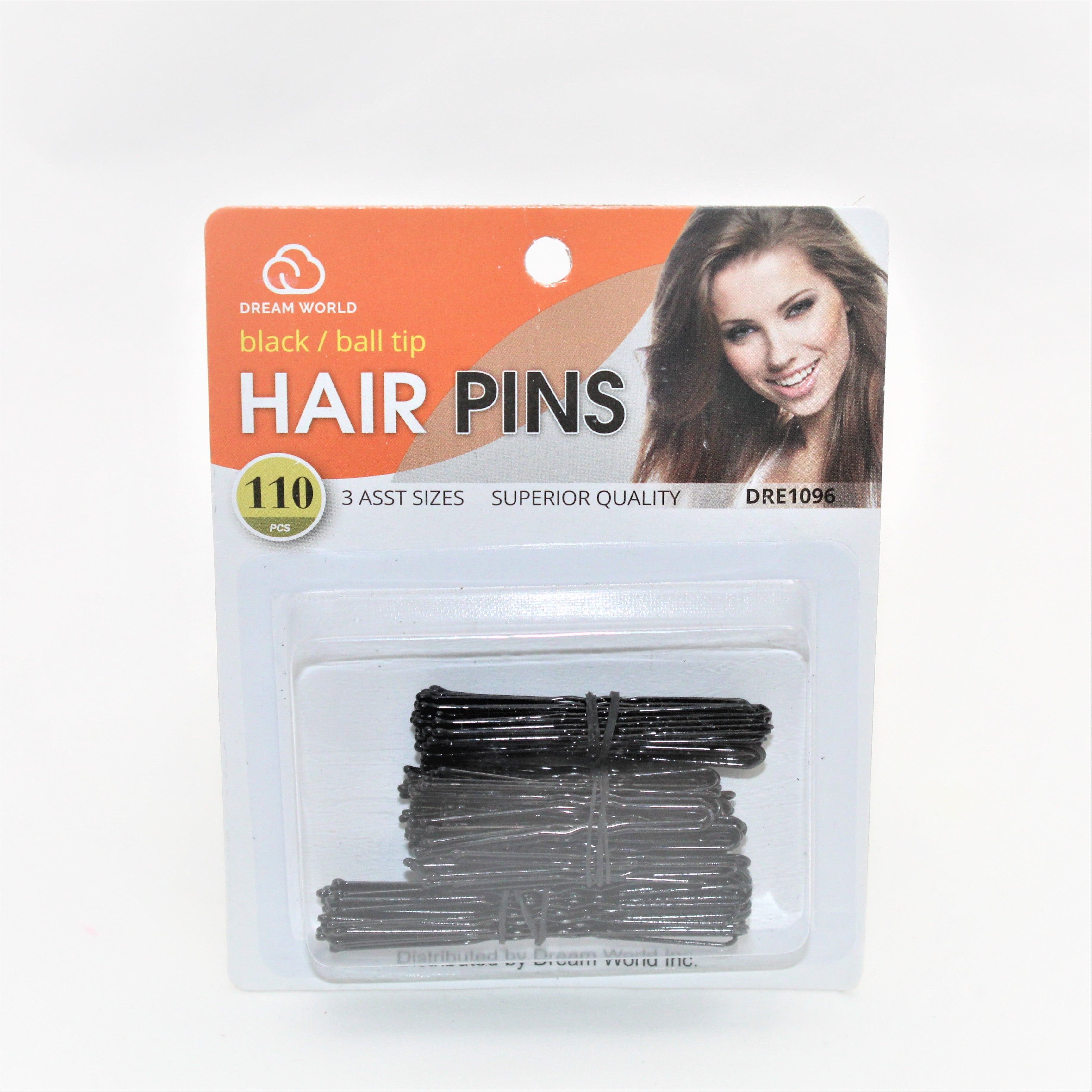 Ball-Tip Hair Pins Assorted 110ct