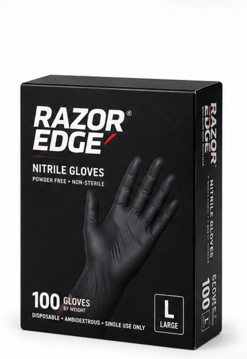 Black gloves 100 ct