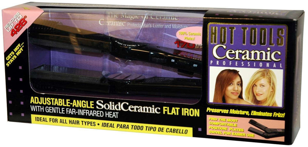 Hot Tools Flat Iron Pivot Ceramic