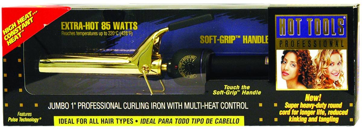 Hot Tools Curling Iron Gold Spring 1 in