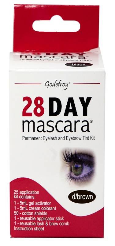 Godefroy 28 Day Mascara Brown 25 Applications