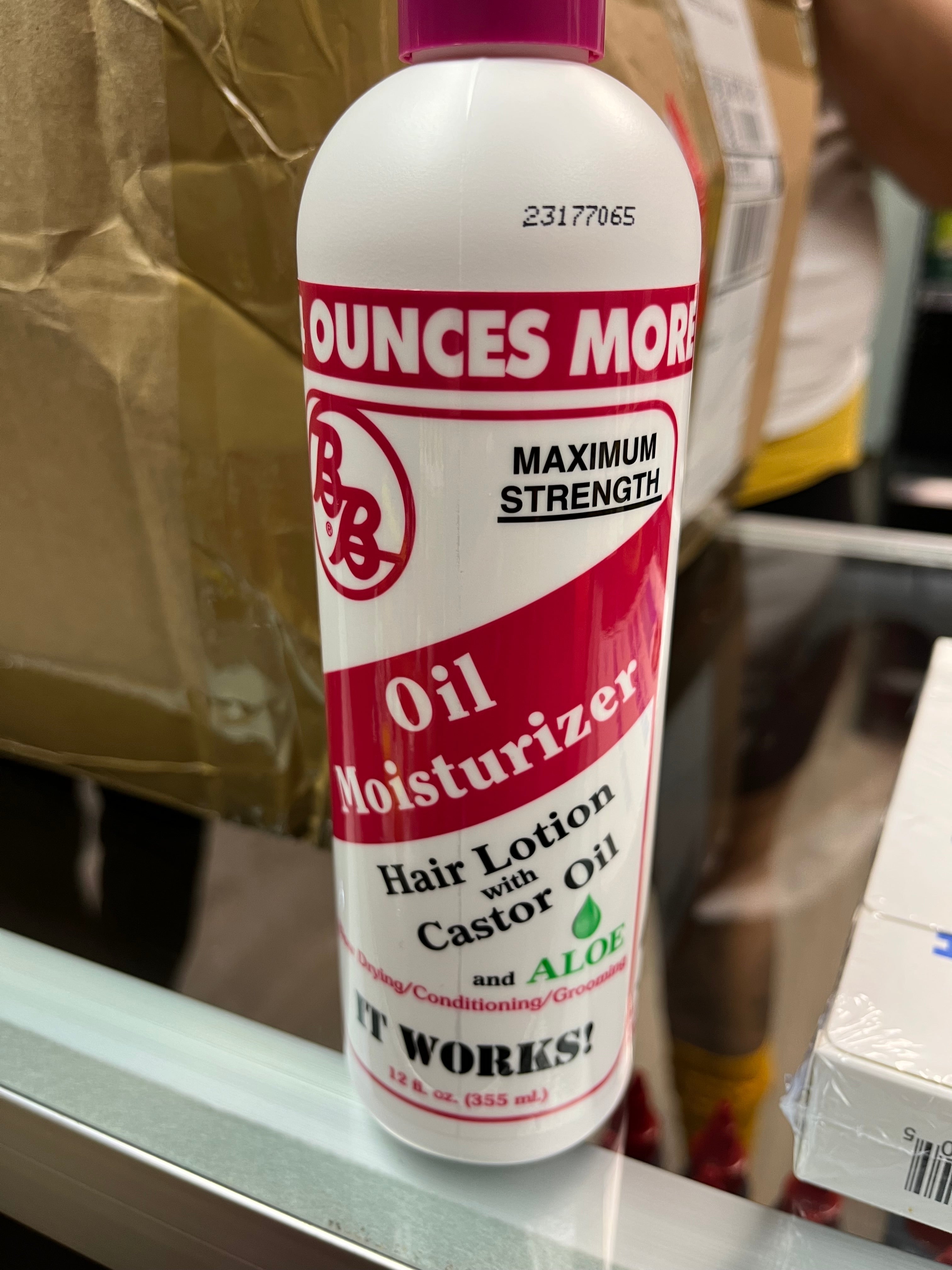 BB Oil Moisturizer 12 oz