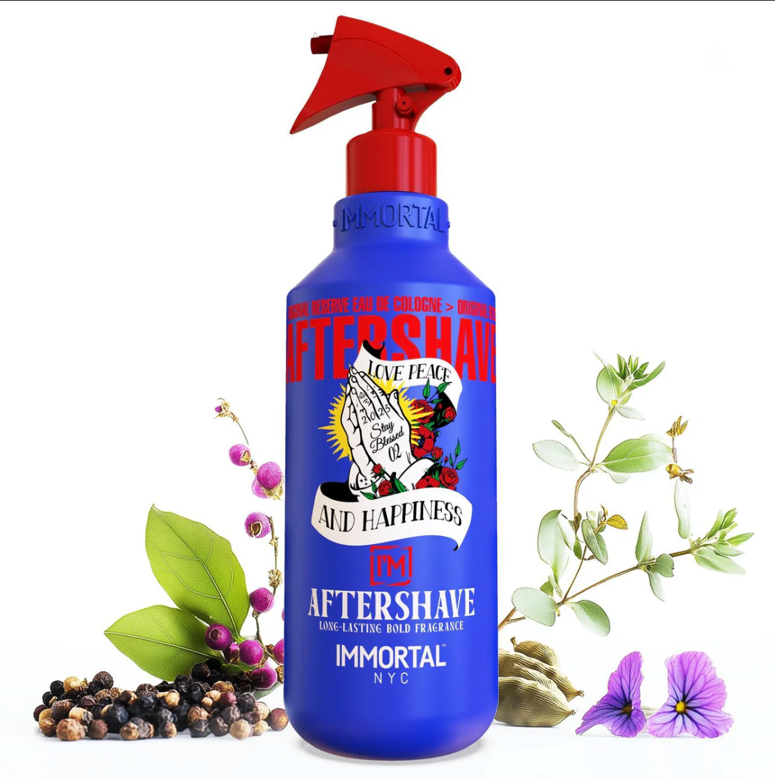 Immortal Nyc Aftershave Stay Blessed 02 16.9Oz