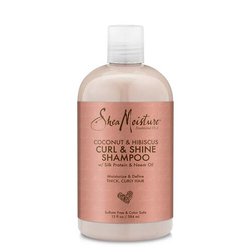 SheaMoisture Coconut and Hibiscus Curl Shine 2-for-1 Shampoo