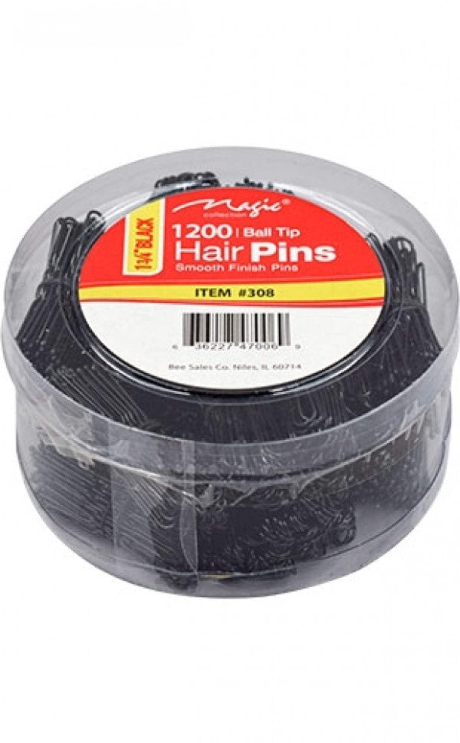 Hair Pins 1¾ in Black 1,200ct Jar