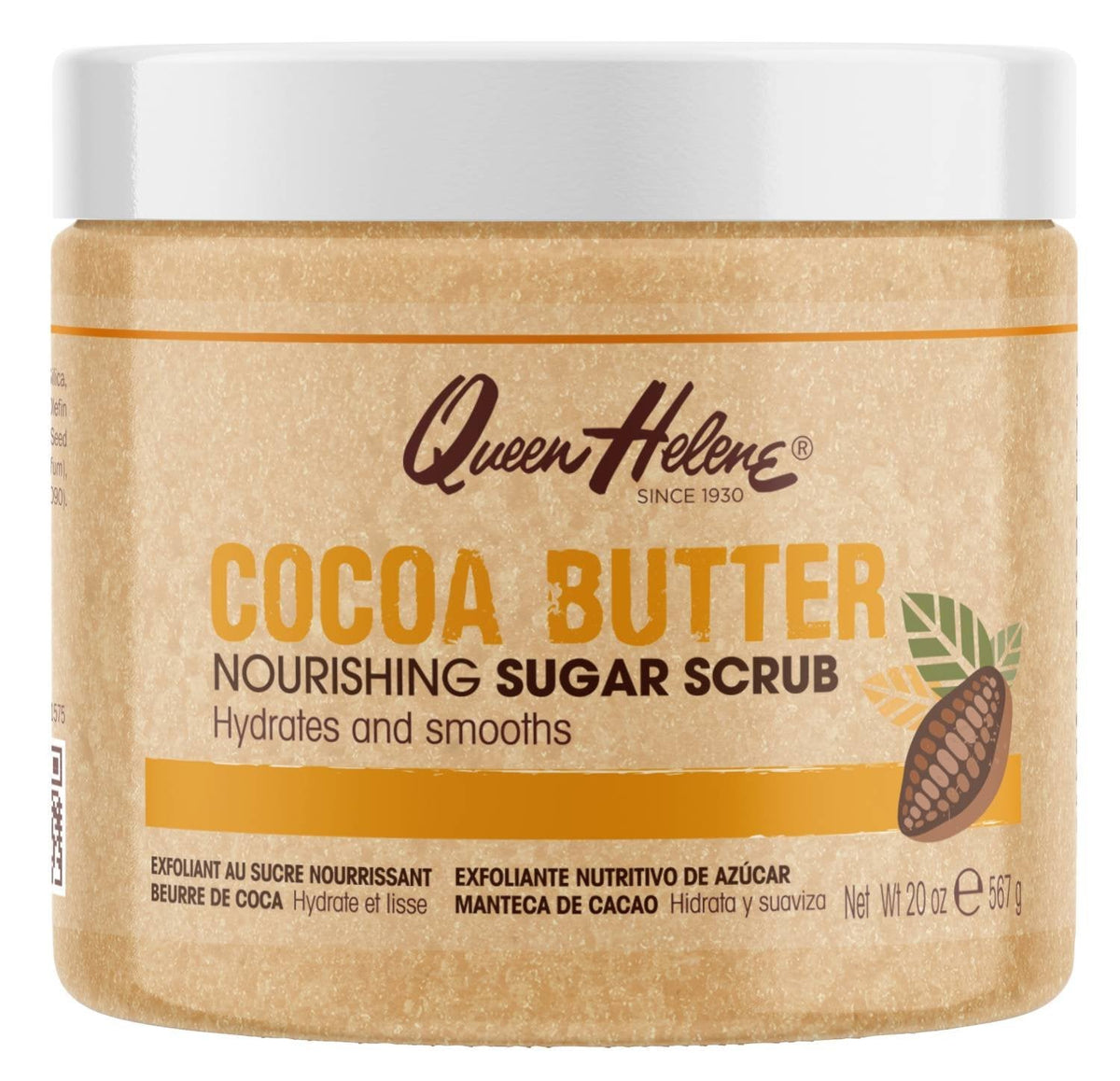 Queen Helene Scrub Cocoa Butter Sugar 20 oz