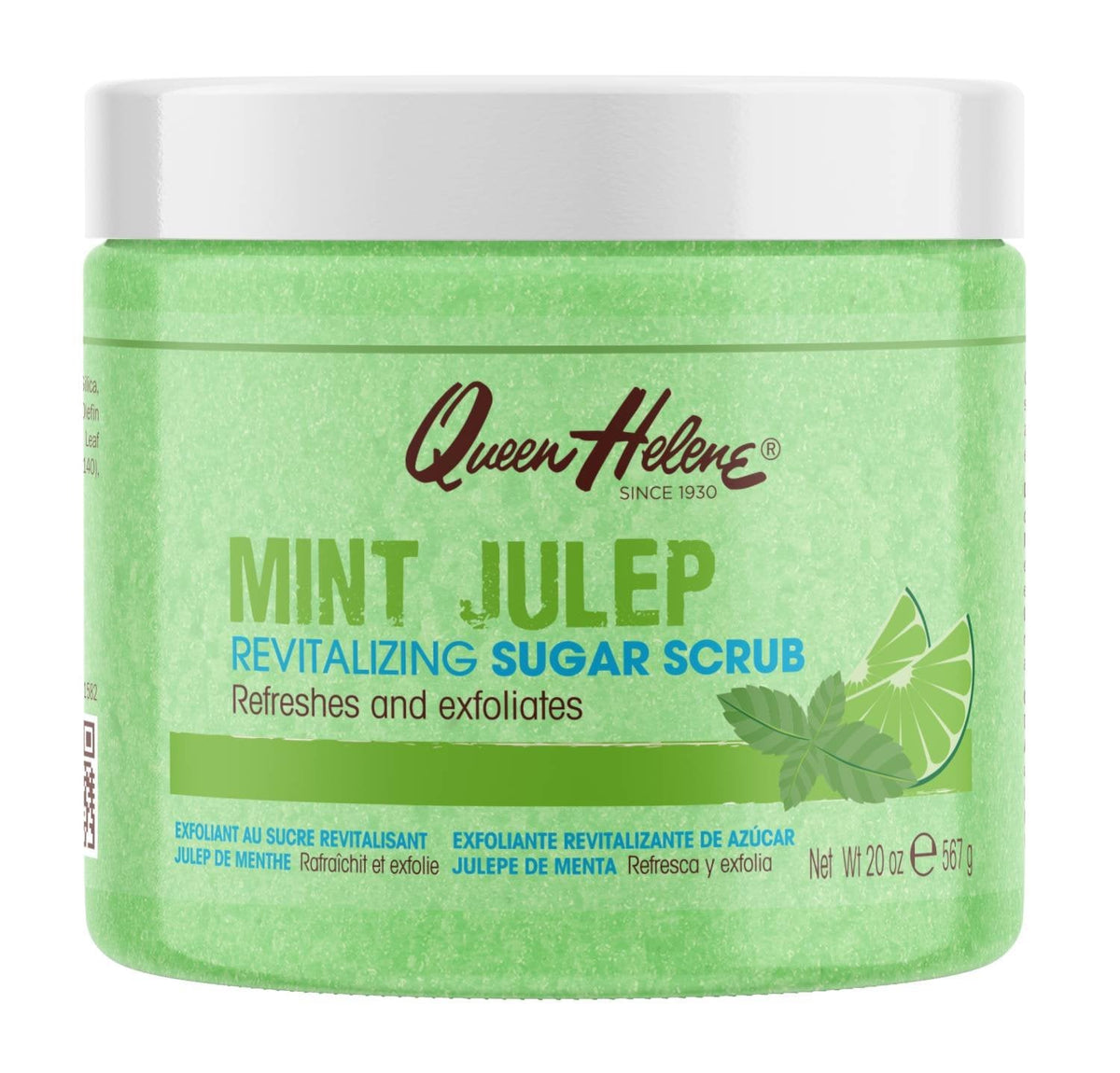 Queen Helene Scrub Mint Julep Sugar 20 oz