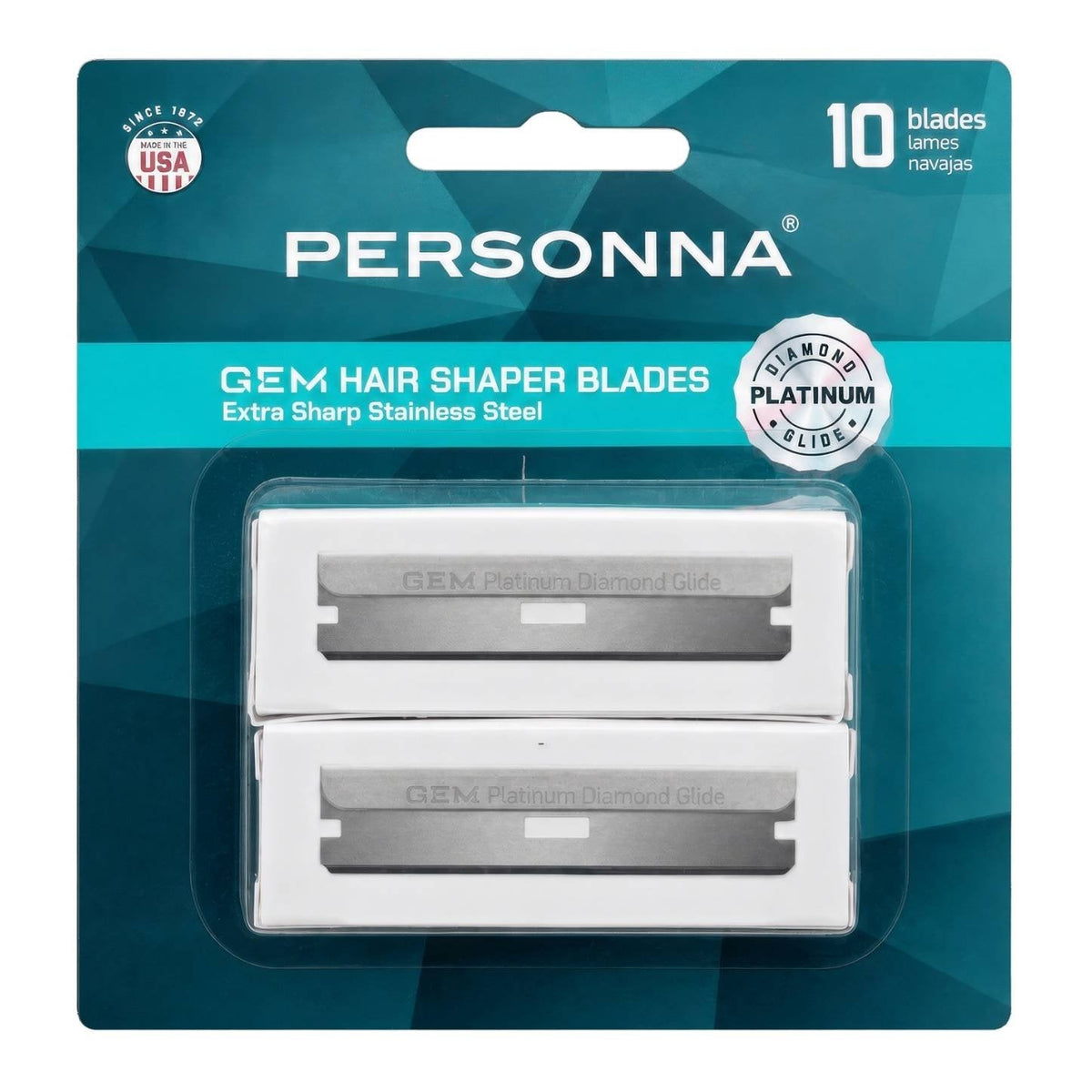 Personna Gem Hair Shaper Blades 10 pc