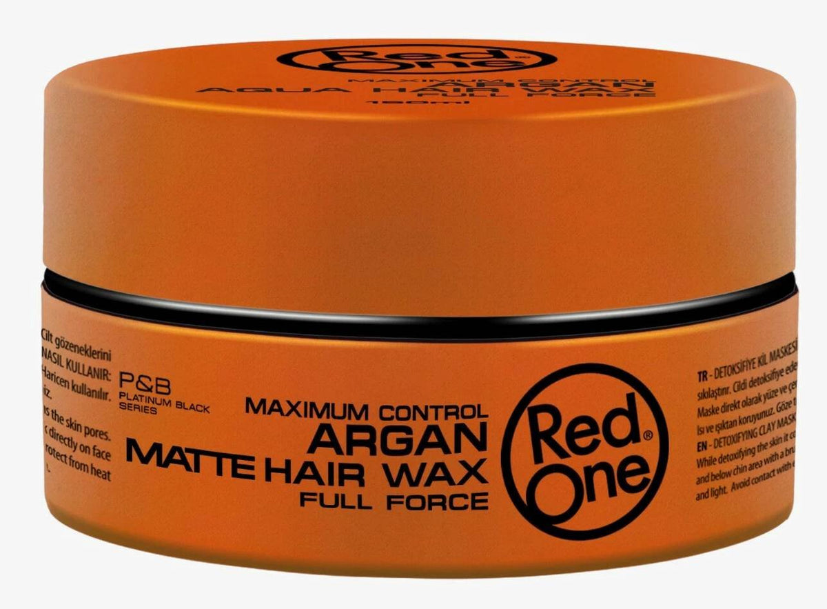 Red One Hair Wax Argan Matte 5 oz