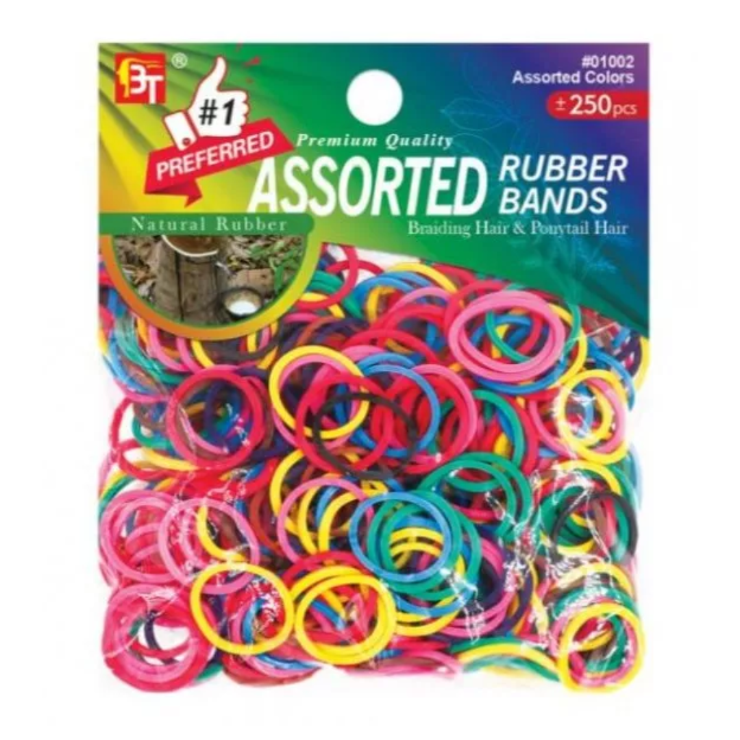 Elastic Bands Assorted 250ct