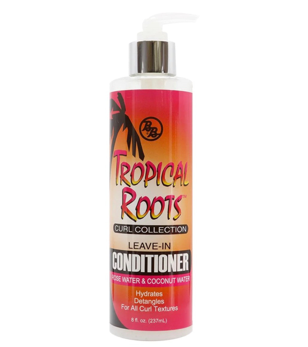 Tropical Roots Rose Water Curls Leave-In Conditioner